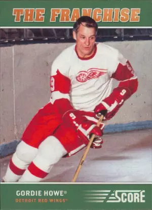 2012-13 SCORE - GORDIE HOWE #OS2 ORIGINAL 6 THE FRANCHISE