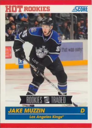 2010-11 SCORE - JAKE MUZZIN #648 ROOKIE