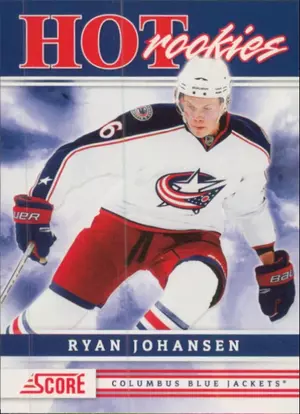 2011-12 SCORE - RYAN JOHANSEN #561 ROOKIE SP!