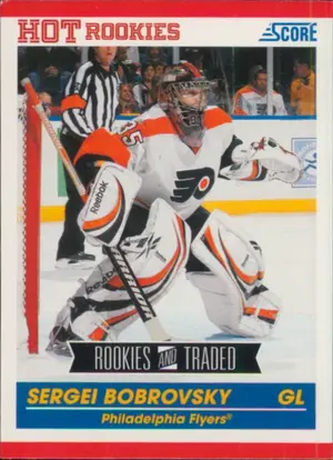 2010-11 SCORE - SERGEI BOBROVSKY #617 ROOKIE