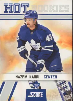 2010-11 SCORE - NAZEM KADRI #501 ROOKIE