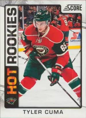 2012-13 SCORE - TYLER CUMA #536 ROOKIE