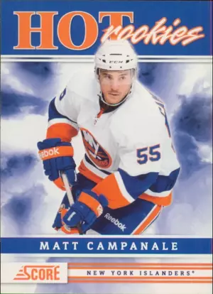 2011-12 SCORE - MATT CAMPANALE #521 ROOKIE