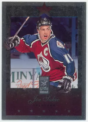 1995-96 DONRUSS ELITE - JOE SAKIC #16