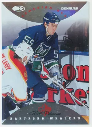 1996-97 DONRUSS CANADIAN ICE - KEITH PRIMEAU #27 RED PRESS PROOF /750