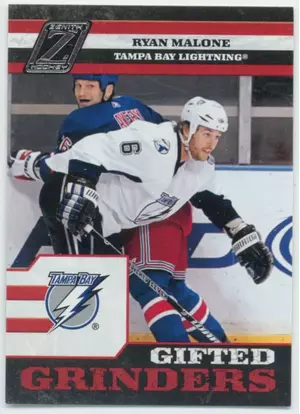 2010-11 ZENITH - RYAN MALONE #13 GIFTED GRINDERS