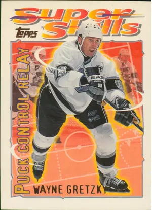 1995-96 TOPPS SUPER SKILLS - WAYNE GRETZKY #15