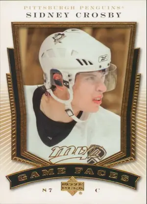 2007-08 MVP - SIDNEY CROSBY #GF1 GAME FACES