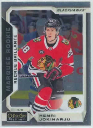 2018-19 O-PEE-CHEE PLATINUM - HENRI JOKIHARJU #162 ROOKIE