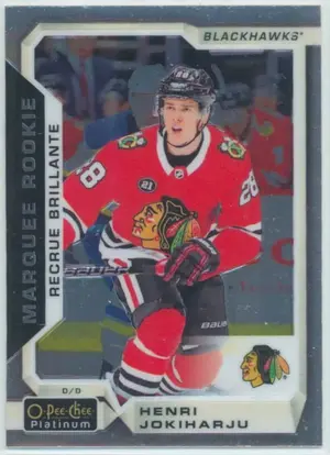 2018-19 O-PEE-CHEE PLATINUM - HENRI JOKIHARJU #162 ROOKIE