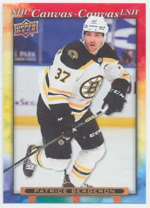 2021-22 TIM HORTONS - PATRICE BERGERON #C-2 NHL CANVAS
