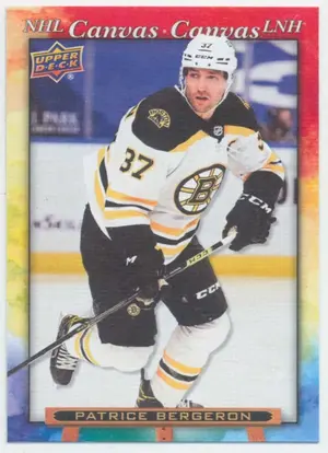 2021-22 TIM HORTONS - PATRICE BERGERON #C-2 NHL CANVAS