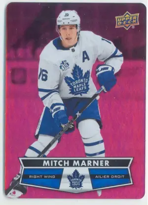 2021-22 TIM HORTONS - MITCH MARNER #DC-24 RED DIE CUT