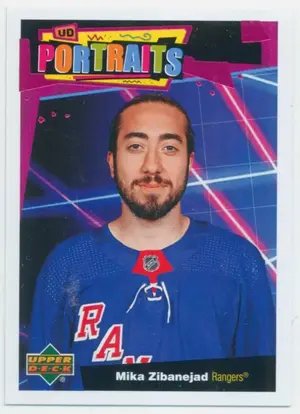 2020-21 UPPER DECK - MIKA ZIBANEJAD #P-9 PORTRAITS