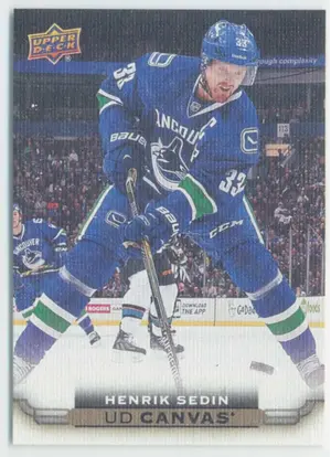 2015-16 UPPER DECK - HENRIK SEDIN #C85 CANVAS