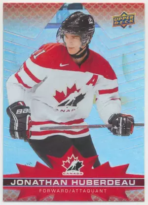2021-22 TIM HORTONS TEAM CANADA - JONATHAN HUBERDEAU #59