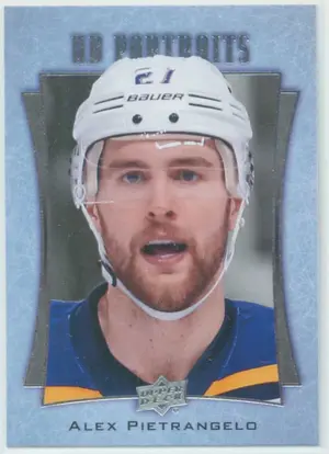 2016-17 UPPER DECK - ALEX PIETRANGELO #P-41 UD PORTRAITS