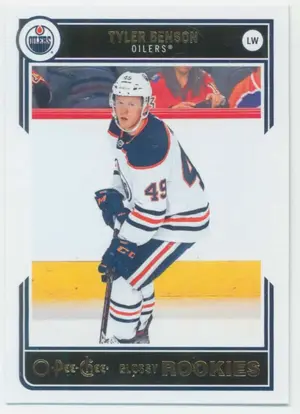 2020-21 UPPER DECK - TYLER BENSON #R-5 O-PEE-CHEE GLOSSY ROOKIES