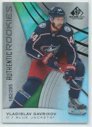 2019-20 SP GAME USED - VLADISLAV GAVRIKOV #132 RAINBOW 182/295