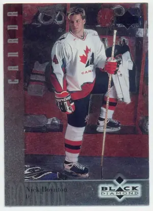 1996-97 BLACK DIAMOND - NICK BOYNTON #22 RC