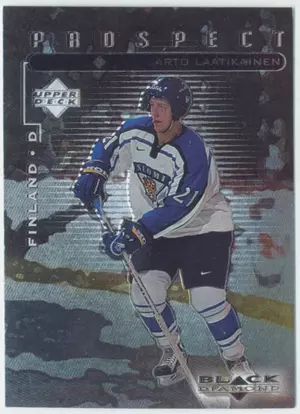 1998-99 BLACK DIAMOND - ARTO LAATIKAINEN #102 RC SP