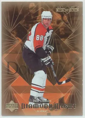 1999-00 BLACK DIAMOND - ERIC LINDROS #DM3 DIAMOND MIGHT