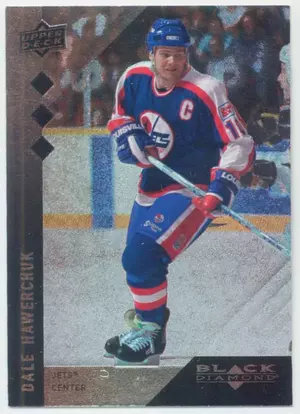 2009-10 BLACK DIAMOND - DALE HAWERCHUK #136 TRIPLE DIAMOND