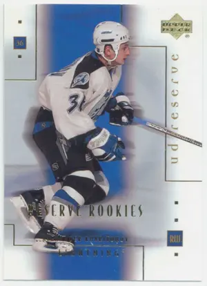 2000-01 UD RESERVE - ALEXANDER KHARITONOV #114 ROOKIE