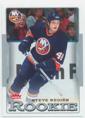 2006-07 FLEER - STEVE REGIER #218 ROOKIE