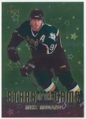 2001-02 TOPPS - MIKE MODANO #SG6 STARS OF THE GAME