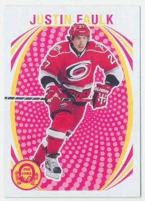 2013-14 O-PEE-CHEE - JUSTIN FAULK #377 RETRO