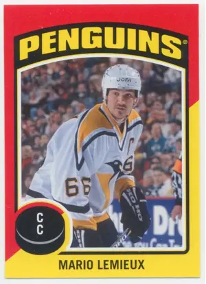 2014-15 O-PEE-CHEE - MARIO LEMIEUX #ST-19 STICKERS