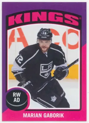 2014-15 O-PEE-CHEE - MARIAN GABORIK #ST-20 STICKERS