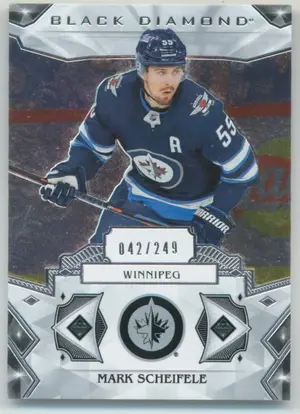 2019-20 Black Diamond - Mark Scheifele #BDB-MS 42/249