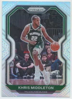 2020-21 Prizm - Khris Middleton Silver Parallel #92