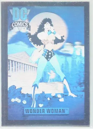 1991 Impel DC Comics - Wonder Woman #DCH9 Hologram Hall of Fame