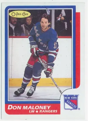 1986-87 O-PEE-CHEE - DON MALONEY #81