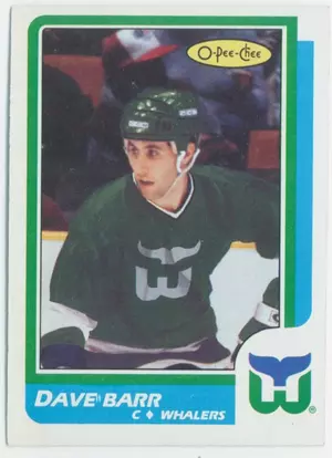 1986-87 O-PEE-CHEE - DAVE BARR #237
