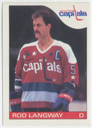 1985-86 O-Pee-Chee - Rod Langway #8