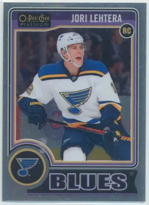 2014-15 O-PEE-CHEE PLATINUM - JORI LEHTERA #165 ROOKIE