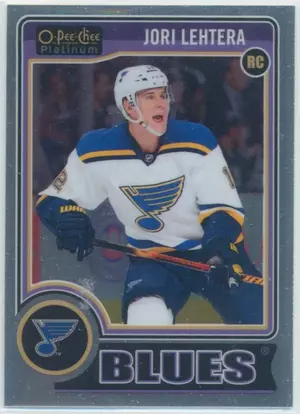 2014-15 O-PEE-CHEE PLATINUM - JORI LEHTERA #165 ROOKIE