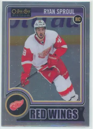 2014-15 O-PEE-CHEE PLATINUM - RYAN SPROUL #170 ROOKIE