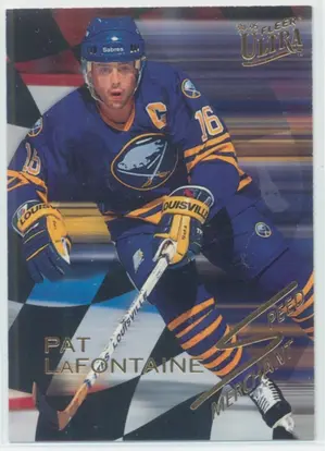 1994-95 FLEER ULTRA - PAT LaFONTAINE #5 SPEED MERCHANT