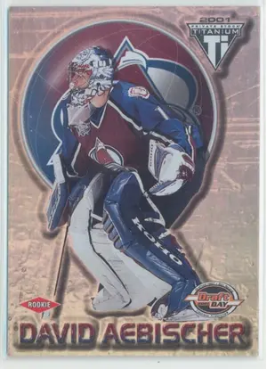 2000-01 TITANIUM DRAFT DAY EDITION - DAVID AEBISCHER #111 224/1000