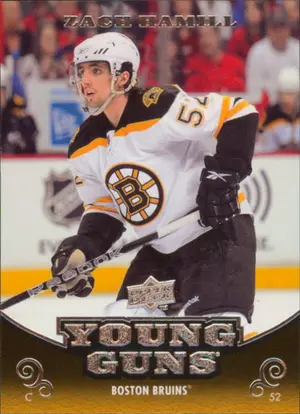 2010-11 UPPER DECK - ZACH HAMILL #206 YOUNG GUNS