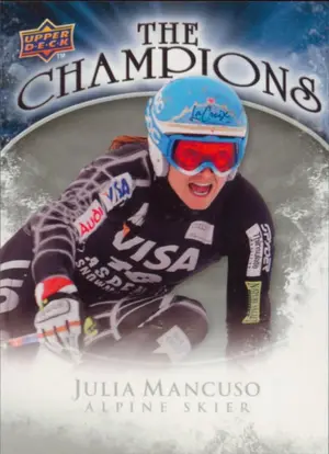 2009-10 UPPER DECK - JULIA MANCUSO #CH-JM THE CHAMPIONS
