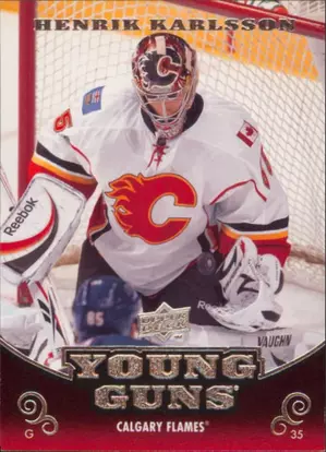 2010-11 UPPER DECK - HENRIK KARLSSON #209 YOUNG GUNS