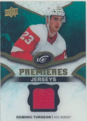 2018-19 UPPER DECK ICE - DOMINIC TURGEON #IPJ-DT PREMIERES JERSEYS