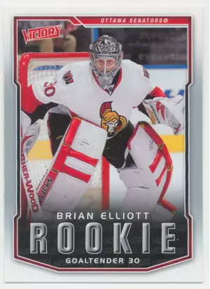 2007-08 VICTORY - BRIAN ELLIOTT #300 ROOKIE