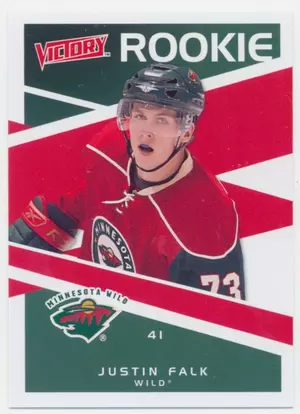 2010-11 VICTORY - JUSTIN FALK #224 ROOKIE